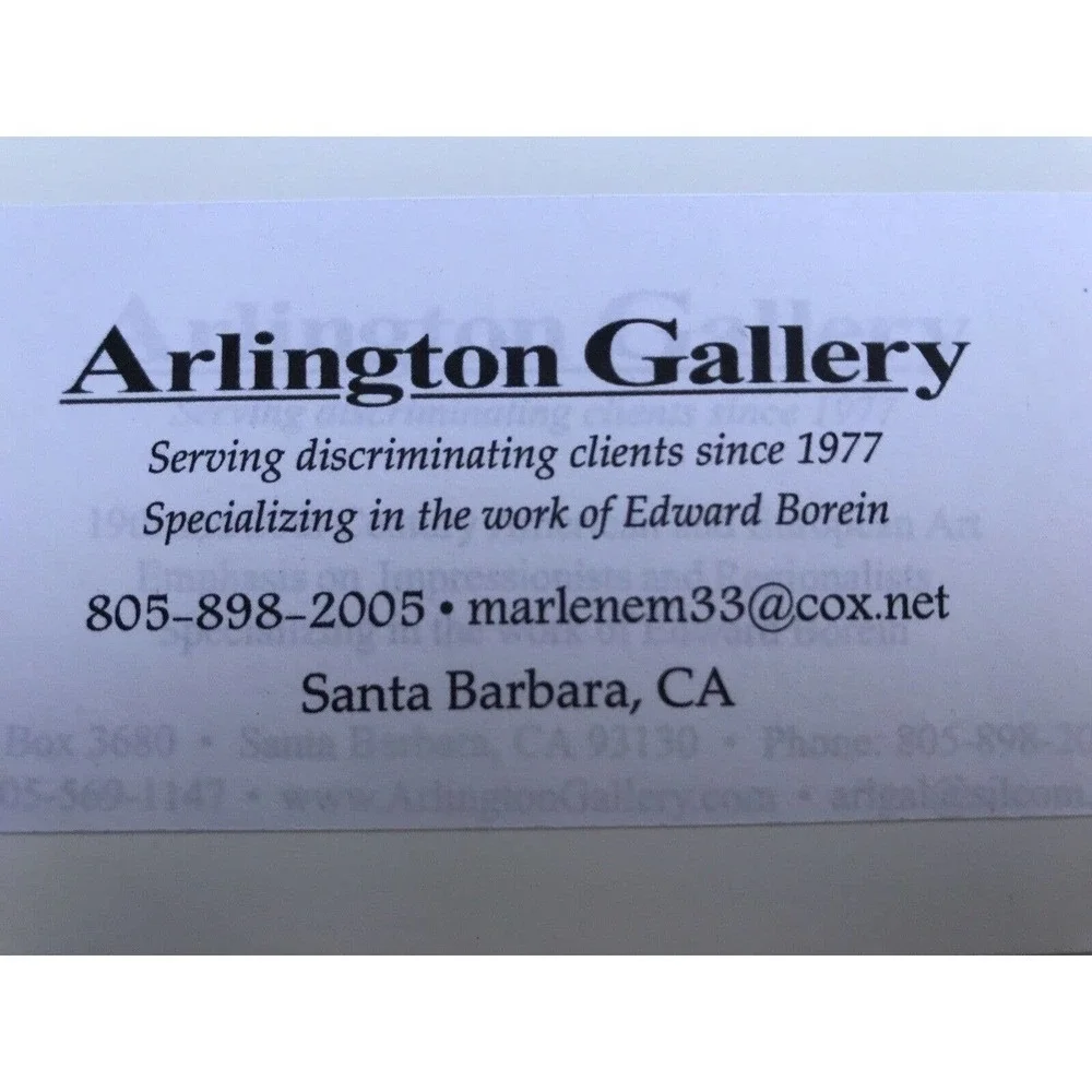 Stationery Borein Indians Approaching 10Cards/Envelopes Arlington Gallery